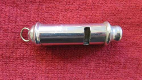 Hong Kong Police whistle (Lion marking)