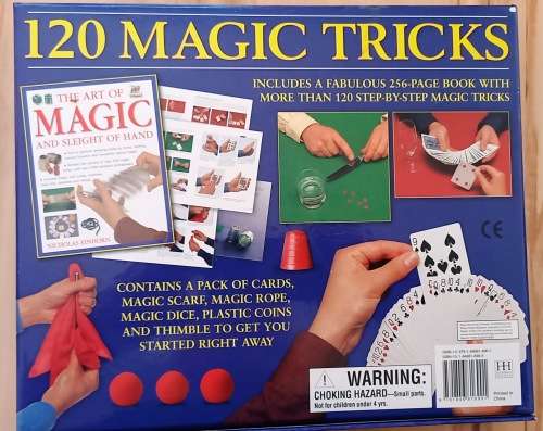 Magic Book as new !! 120 Tricks
