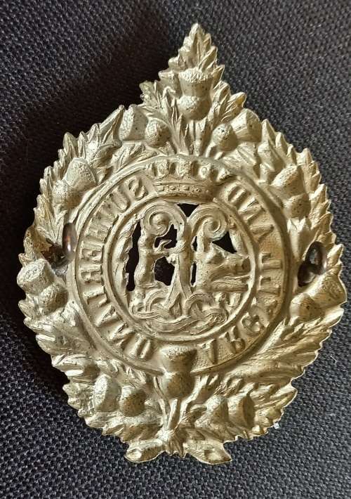 Argyyl and Sutherland Glengarry badge