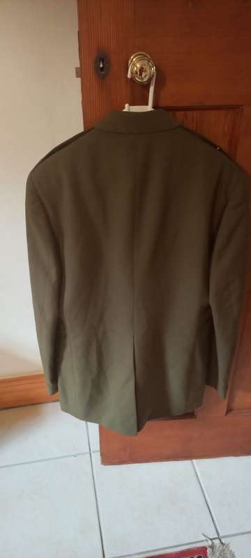 SADF Lt Admin Corps Step out jacket. Jacket ,badges, buttons & Flashes mint condition. Bush war era