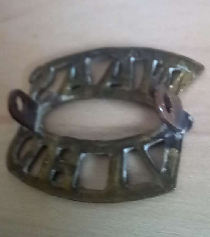 Womans Auxillary Army Services Shoulder Title Brass