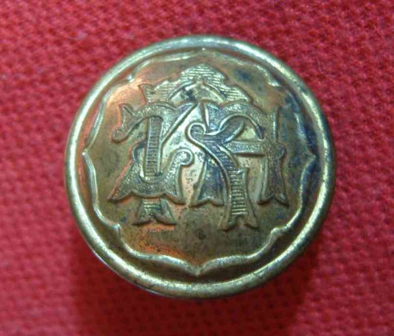 Zuid Afrikaans Republiek Politie Tunic button pre 1901(ZARP)