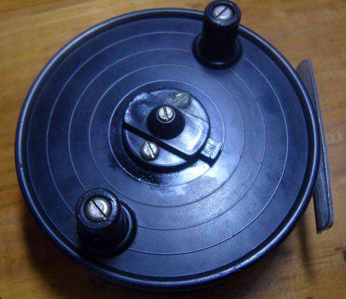 Vintage KP Bakelite fishing reel - Centre pin- 1940-50