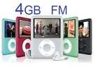 4GB 1.8" LCD MP3/MP4 Player with FM Radio - Black