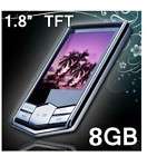 HUGE 8GB 1.8" LCD MP3/MP4 Player with FM Radio