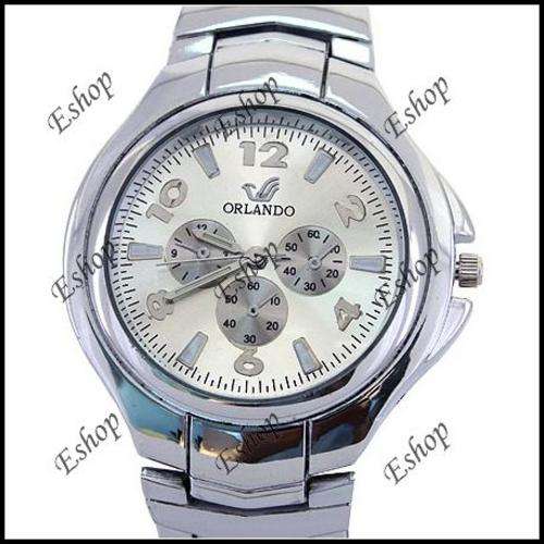 Men's Stainless Steel Wrist Watch