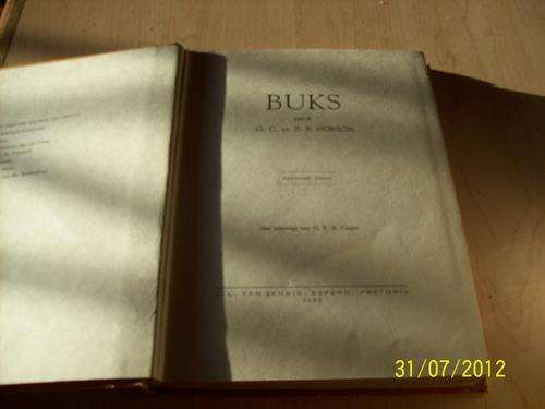 Buks deur GC en SB Hobson 1952- Kinder Stories (hardeband mooi heel)