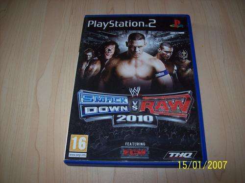 Smack Down vs Raw 2010 - Playstation 2