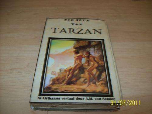 Die Seun van Tarzan No6 APB 1947 deur Edgar Rice Burroughs (hardeband-rugkant los)