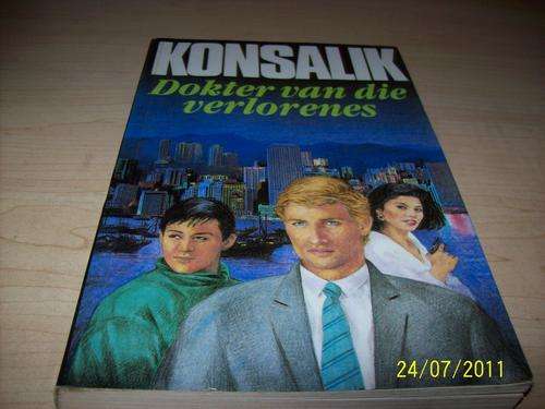 Dokter van die Verlorenes deur HG Konsalik (sagteband stofomslag)
