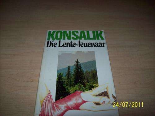 Die Lente-Leuenaar deur HG Konsalik (met stofomslag)
