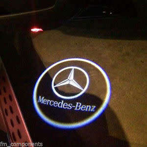 Wireless Ghost Shadow Door Led Logo Lights Mercedes Benz - Local Stock!!