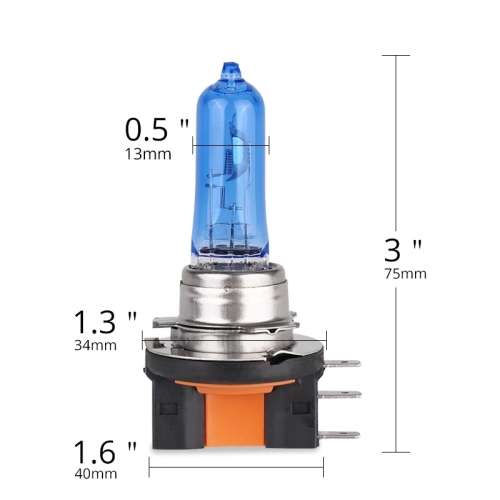 H15 BULB 12V 15/55W 6000k CAR XENON BULBS HEADLIGHT HID DRL Replacement Bulbs
