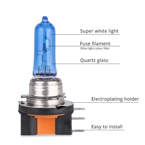 H15 BULB 12V 15/55W 6000k CAR XENON BULBS HEADLIGHT HID DRL Replacement Bulbs