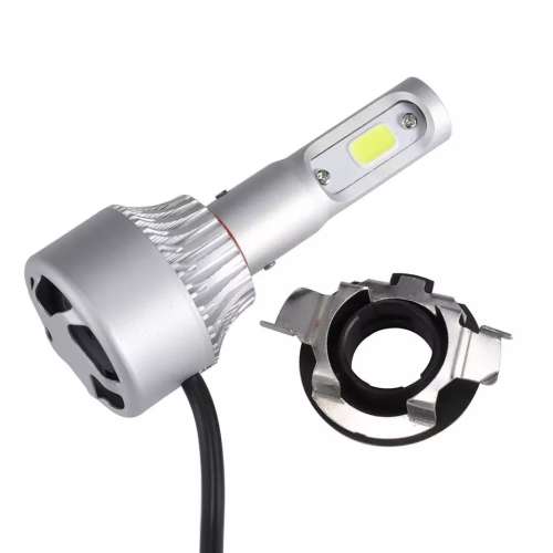 2 x H7 LED Bulbs Base Retainer Holder Adapter Xenon for Car
