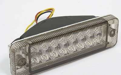 VW Golf Mk1 Mk2 LED 2 Line Bumper Crystal Lens Indicator Set