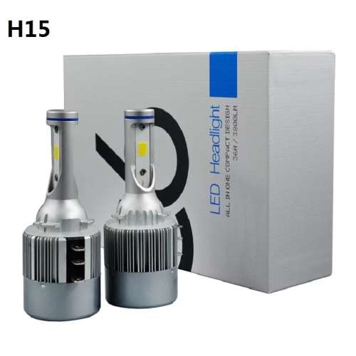 H15 - C6 LED 6000K 7600LM