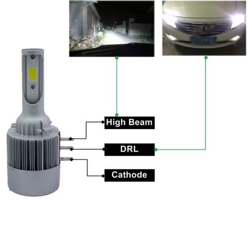 H15 - C6 LED 6000K 7600LM