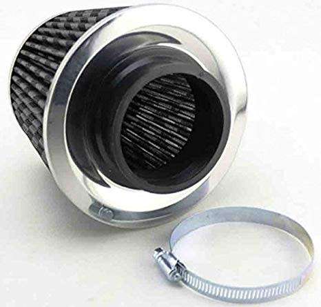 76mm Simota Dual Cone Air Filter Carbon