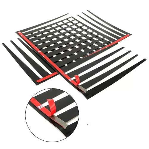 Universal Car Eyelash Set Black