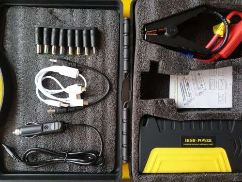 Emergency 50 800mAh 12V High Power Car Jump Starter Multi-Function Mini Portable Power Bank