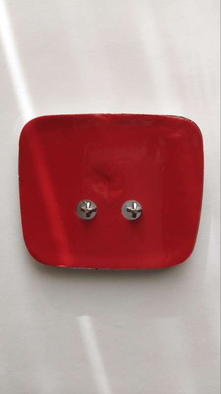 Red Honda Emblem Badge