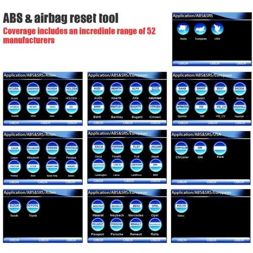 FOXWELL NT630 ELITE Engine,ABS,Airbag,SRS,SAS, Reset Scan Tool Anti Lock Brake System OBD2 Scanner