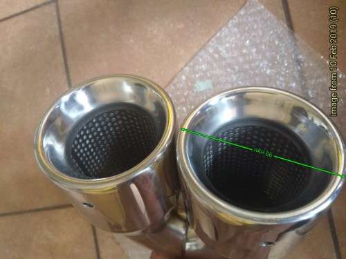 Tail Pipe - Double Pipe