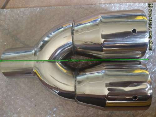 Tail Pipe - Double Pipe