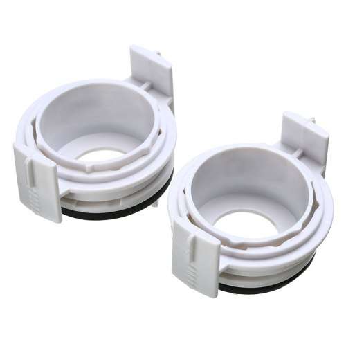 2 X H7 XENON HID Bulbs Adapters Holders For BMW E46 3 Series 1999-2006