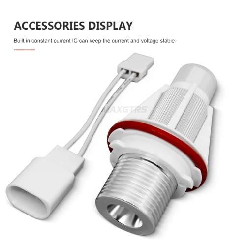 10w Bmw X5 Cree Led Angel Eye Bulb Set Super White For E39 E53 E60 E61 E63 E64