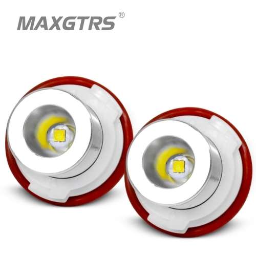 10w Bmw X5 Cree Led Angel Eye Bulb Set Super White For E39 E53 E60 E61 E63 E64