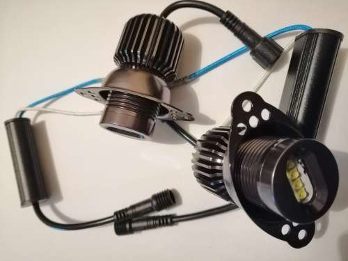 BMW E90 LCI 40W 4LED White LED Angel Eye Ring Bulb Set