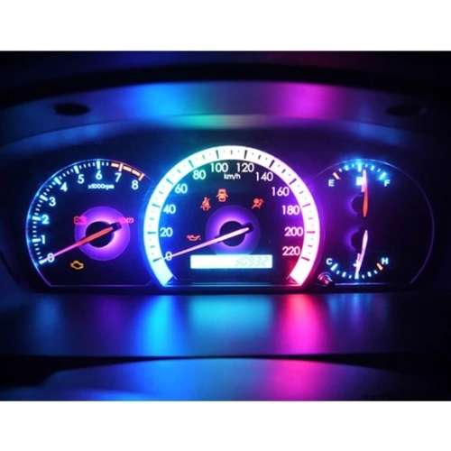 2 PCs T5 B 8.5 5050 1Smd Led Dashboard Instrument Cluster Indicator Bulbs Green