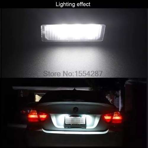 W203 MERCEDES BENZ CANBUS LED NUMBER PLATE Light