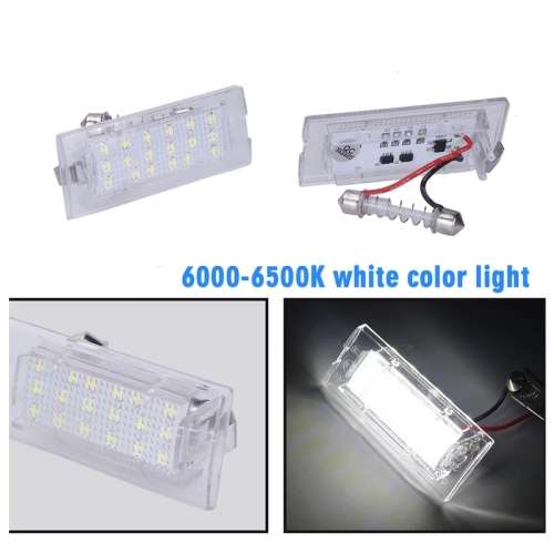 Bmw E53 E83  X3 X5  Canbus Led Number Plate Lights