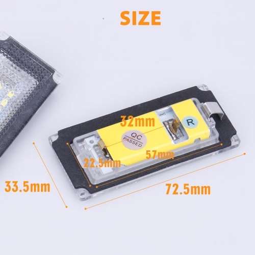R50 R52 R53 / BMW MINI COOPER LED CANBUS NUMBER PLATE LIGHTS