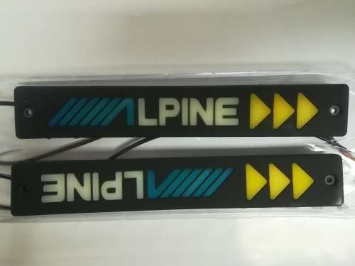 Bumper LED DRL With Amber Turn Indicator - ALPINE