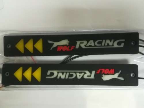 Bumper LED DRL With Amber Turn Indicator - WOLF RACING