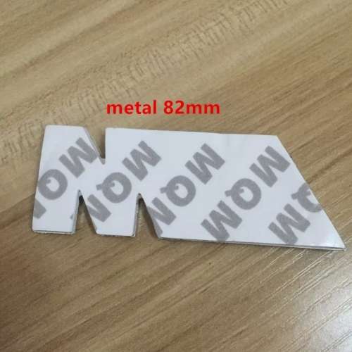 BMW M 3D METAL REAR STICKER CARBON