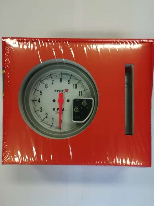 5" TYPE R HIGH PERFORMANCE TACHOMETER GAUGE WITH SHIFT LIGHT 11000 RPM