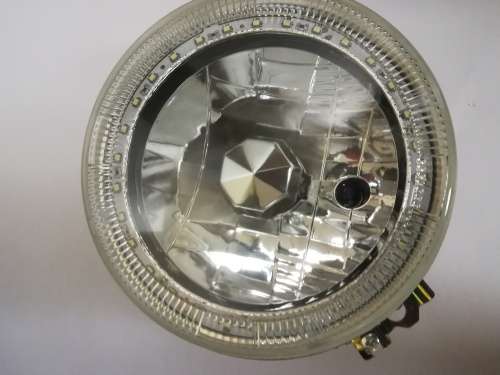 VW Golf Mk1 Expensive Grade LED Angel Eye Crystal Clear Headlight Set