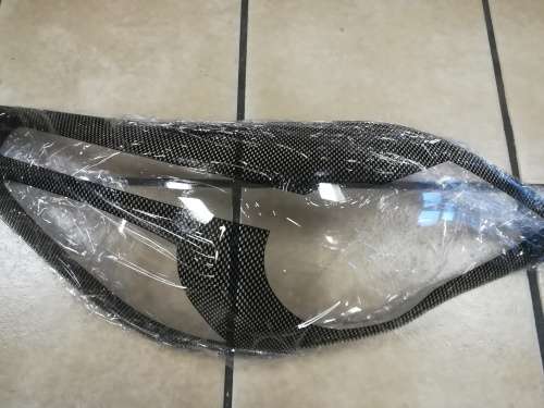 Chev Utility Bakkie 2012+ Carbon Headlight Shield Cover Set
