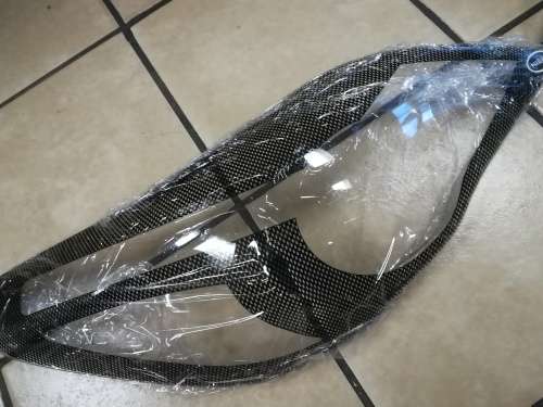 Chev Utility Bakkie 2012+ Carbon Headlight Shield Cover Set