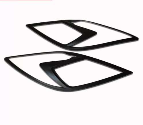 Mazda BT50 2012-2020 Matte Black Headlight Trim Cover Set