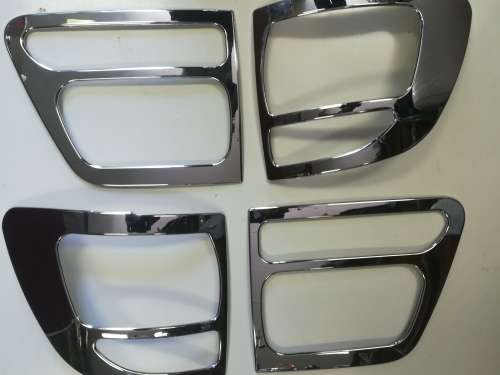 Toyota Fortuner Tail-light Chrome Trim 2005-2012 Set