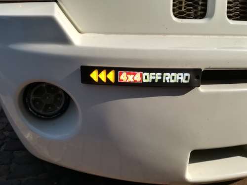 Bumper LED DRL With Amber Turn Indicator - MONSTER