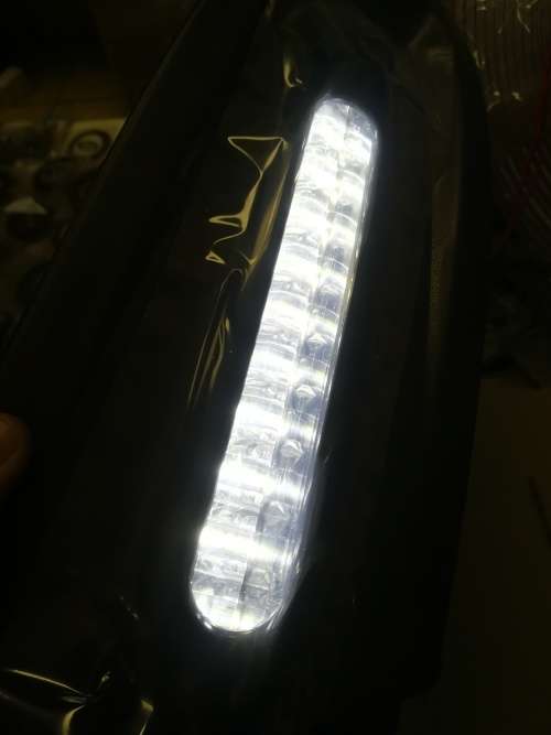 VW Polo Vivo Drl and Indicator Foglight Set With Covers 2010-2014