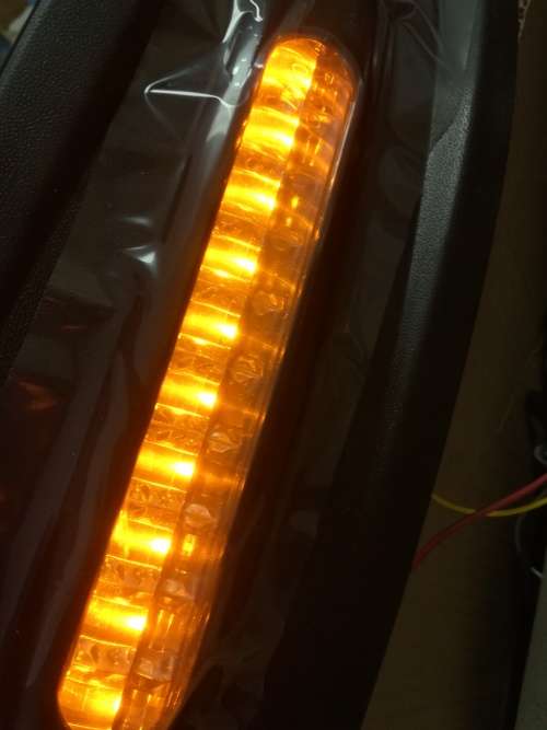 VW Polo Vivo Drl and Indicator Foglight Set With Covers 2010-2014