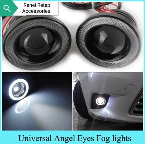 3.5` (89mm) LED FOG ANGEL EYES SET PROJECTOR WATERPROOF R500